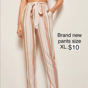 Stripped pants